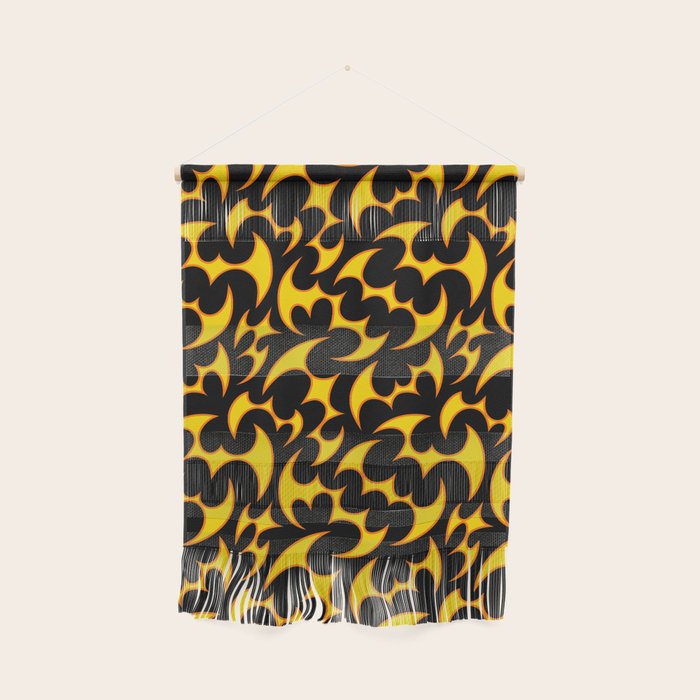Abstract fire flame art pattern Wall Hanging Gallery Image 1