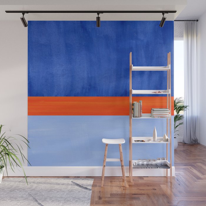 Blue Sport Wall Mural Gallery Image 1
