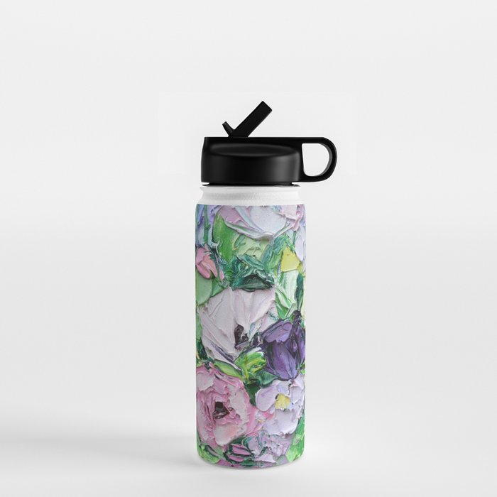Lilac Bouquet Water Bottle Gallery Image 1