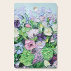 Lilac Bouquet Cutting Board Gallery Image 1