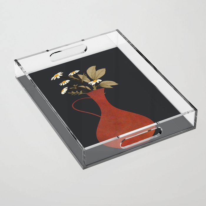 Flowers 10 Acrylic Tray Gallery Image 1