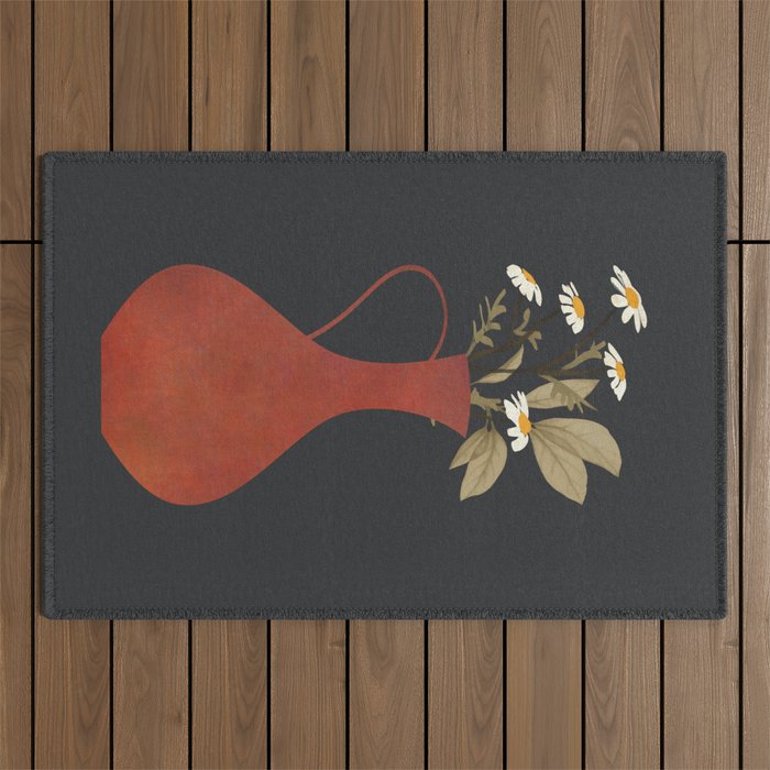 Flowers 10 Outdoor Rug Gallery Image 1