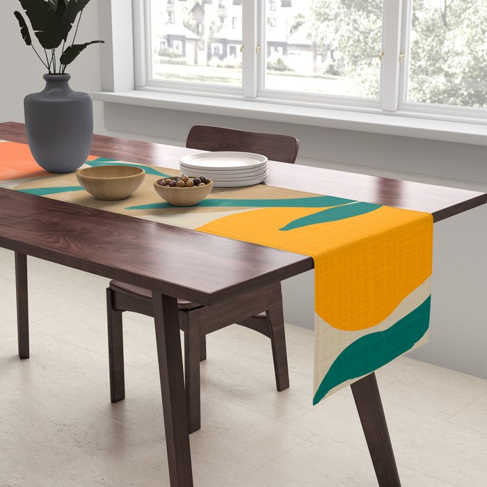 2025 RETRO FRUIT MARKET CALENDAR Table Runner Gallery Image 2