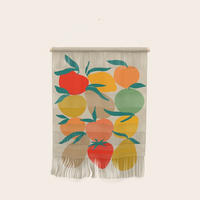 2025 RETRO FRUIT MARKET CALENDAR Wall Hanging Gallery Image 1