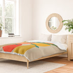 2025 RETRO FRUIT MARKET CALENDAR Duvet Cover Gallery Image 2