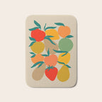 2025 RETRO FRUIT MARKET CALENDAR Bath Mat Gallery Image 1
