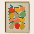 2025 RETRO FRUIT MARKET CALENDAR Serving Tray Gallery Image 1