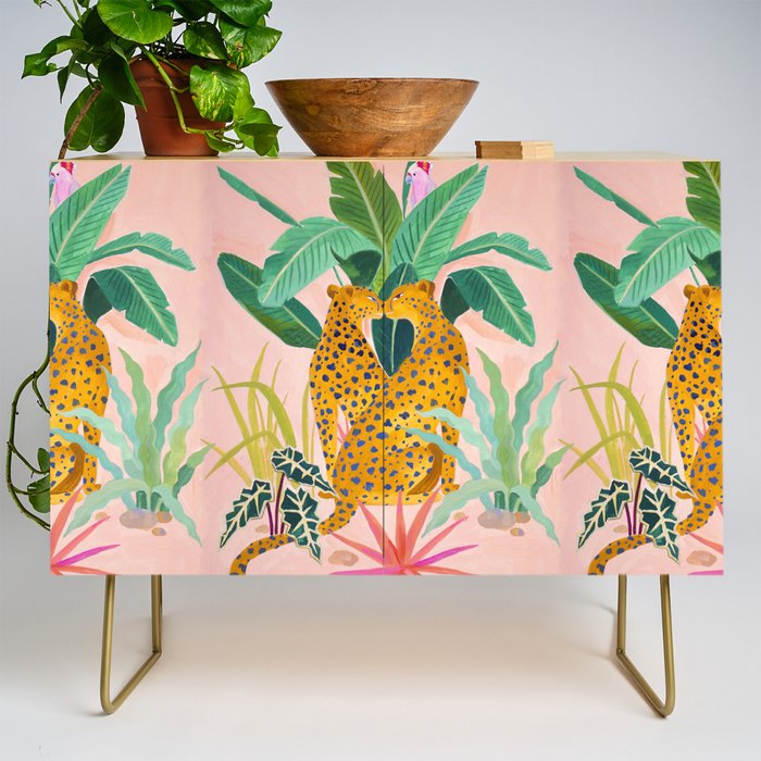 Cheetah Crush Credenza Gallery Image 1