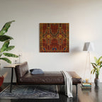 Moroccan Heritage Design Wood Wall Art Gallery Image 2