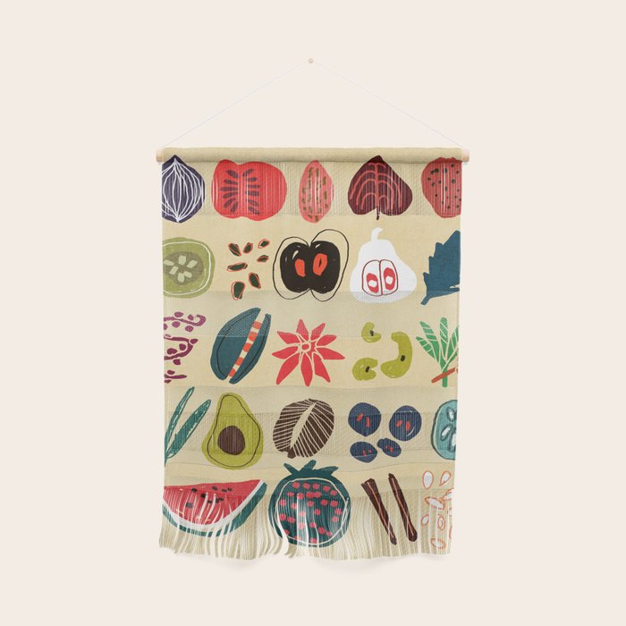 Fruit and Spice Rack Wall Hanging Gallery Image 1