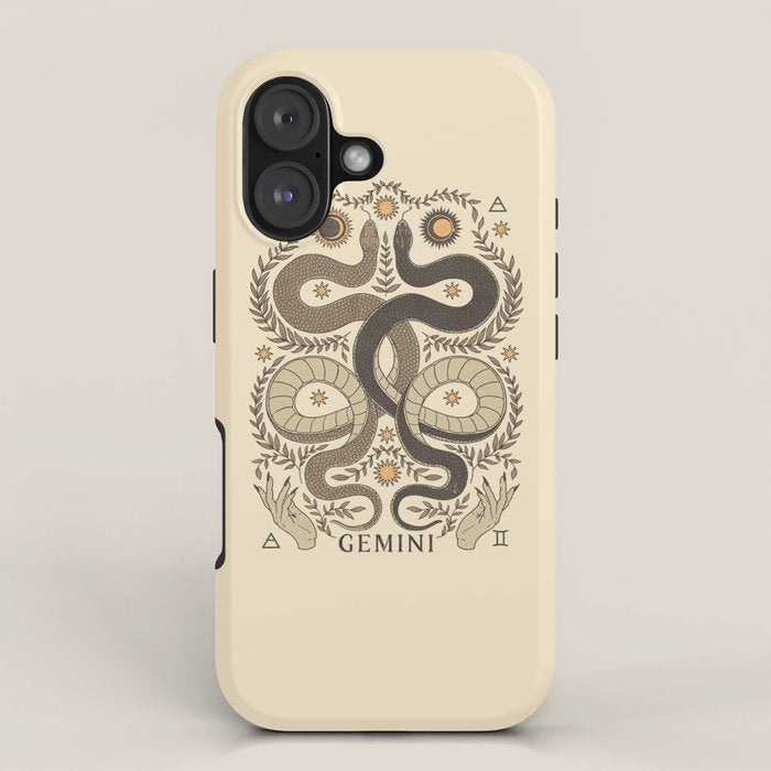 Gemini, The Twins iPhone Case Gallery Image 1