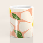 Wild Daisies - peach Coffee Mug Gallery Image 4