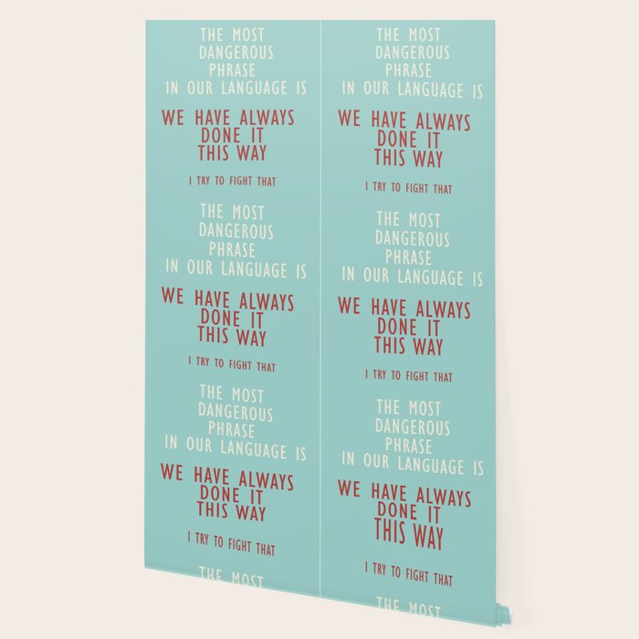 Grace Hopper quote, I alway try to fight that, inspirational, motivational sentence Wallpaper Gallery Image 2
