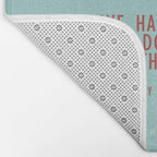 Grace Hopper quote, I alway try to fight that, inspirational, motivational sentence Bath Mat Gallery Image 2