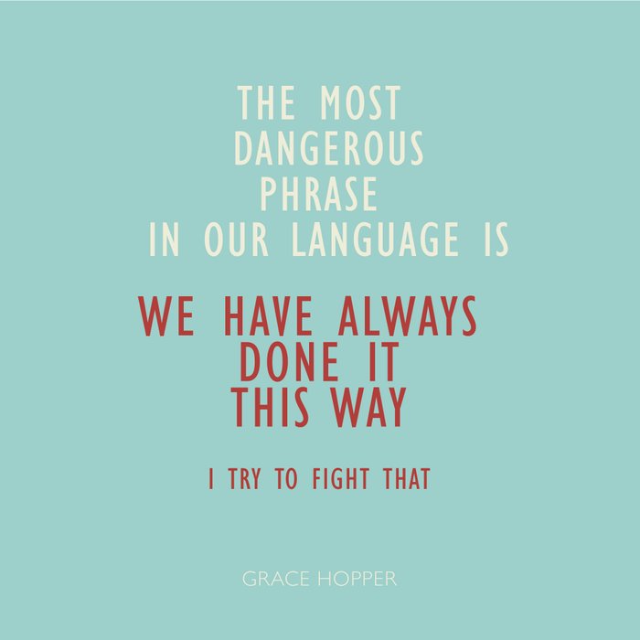 Grace Hopper quote, I alway try to fight that, inspirational, motivational sentence Coffee Mug Gallery Image 2