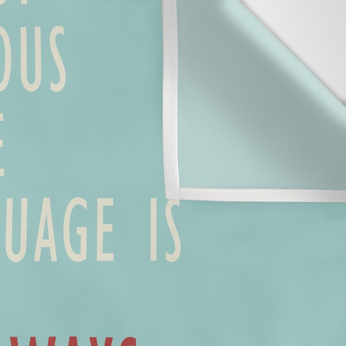 Grace Hopper quote, I alway try to fight that, inspirational, motivational sentence Wall Tapestry Gallery Image 3