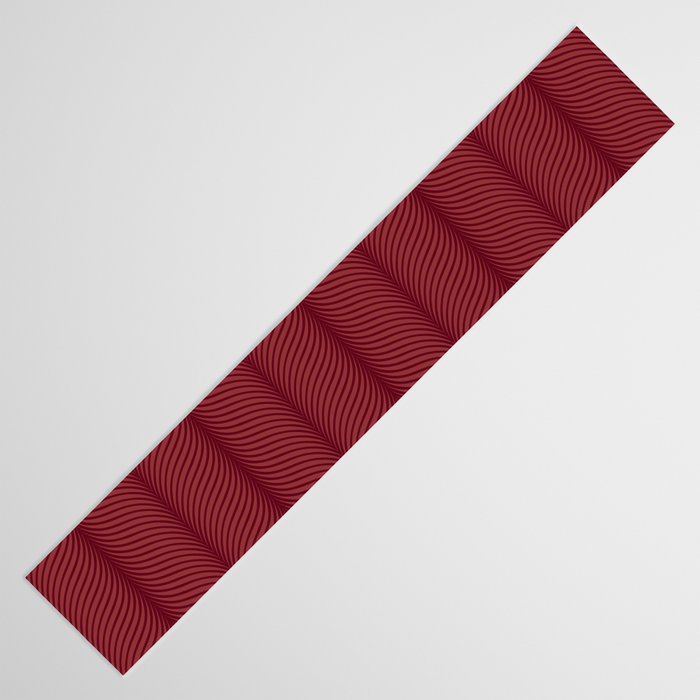 Elysian IV Ruby Red Table Runner Gallery Image 3