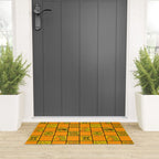 Gemini Checkered Print Welcome Mat Gallery Image 3