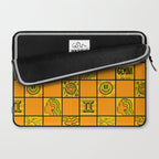 Gemini Checkered Print Laptop Sleeve Gallery Image 2