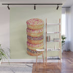 Stack of Donuts Wall Mural Gallery Image 1