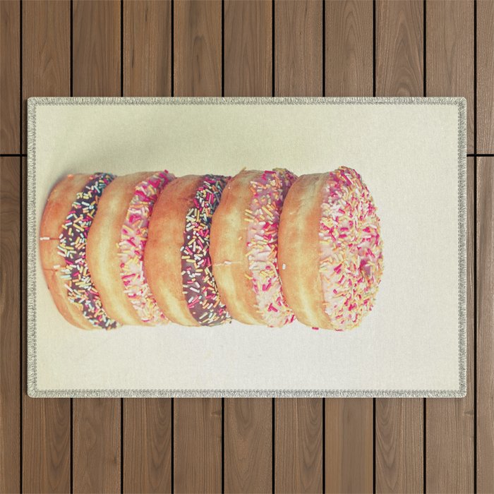 Stack of Donuts Outdoor Rug Gallery Image 1