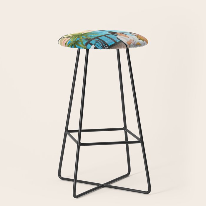Beneath the Lemon Canopy Stool Gallery Image 1