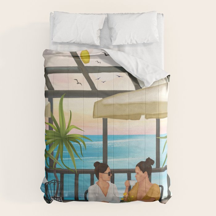 Beneath the Lemon Canopy Comforter Gallery Image 1