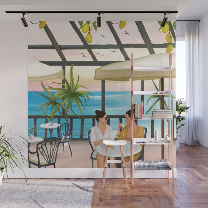 Beneath the Lemon Canopy Wall Mural Gallery Image 1