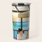 Beneath the Lemon Canopy Travel Mug Gallery Image 1