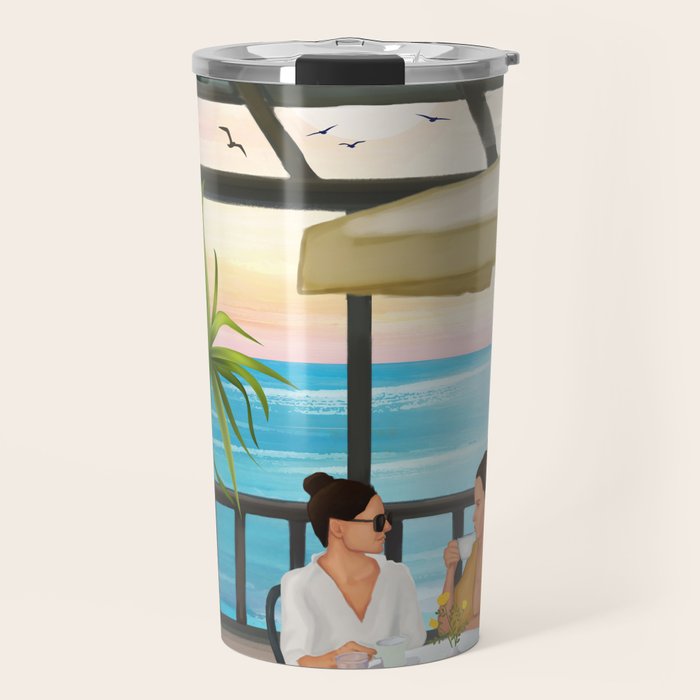 Beneath the Lemon Canopy Travel Mug Gallery Image 1