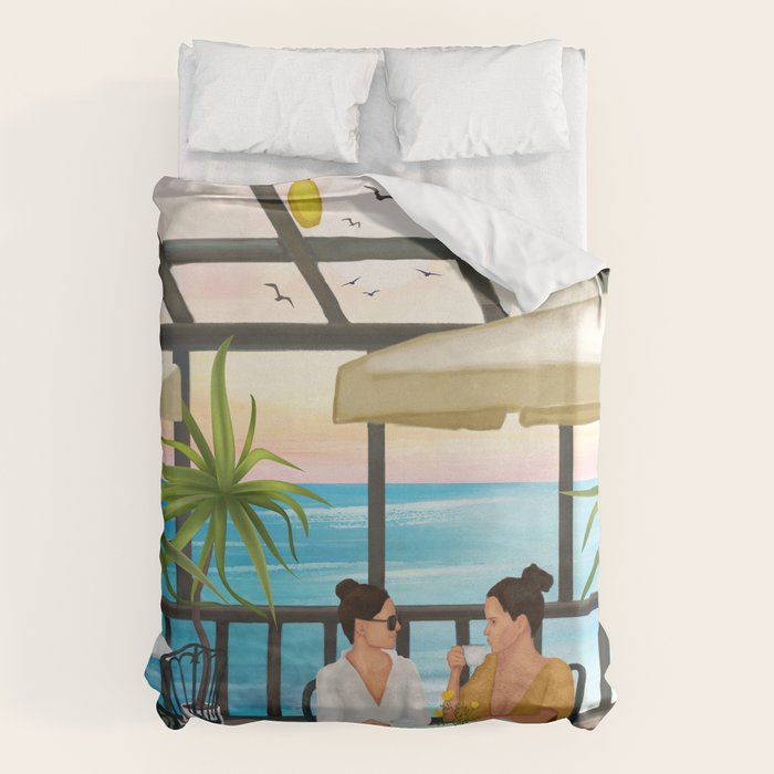Beneath the Lemon Canopy Duvet Cover Gallery Image 6
