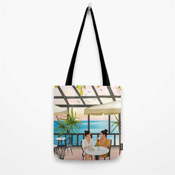 Beneath the Lemon Canopy Tote Bag Gallery Image 2