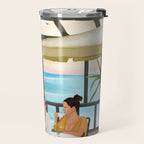 Beneath the Lemon Canopy Travel Mug Gallery Image 2