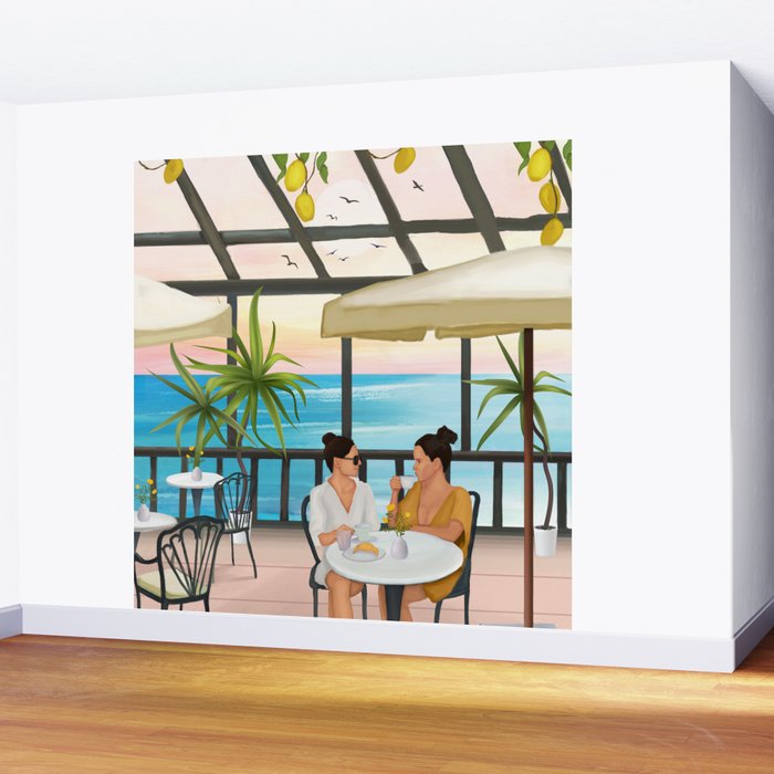 Beneath the Lemon Canopy Wall Mural Gallery Image 2