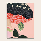Garden Mushroom Notebook Gallery Image 4