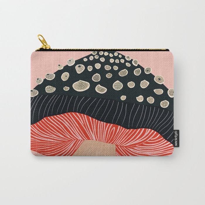 Garden Mushroom Carry All Pouch Gallery Image 1