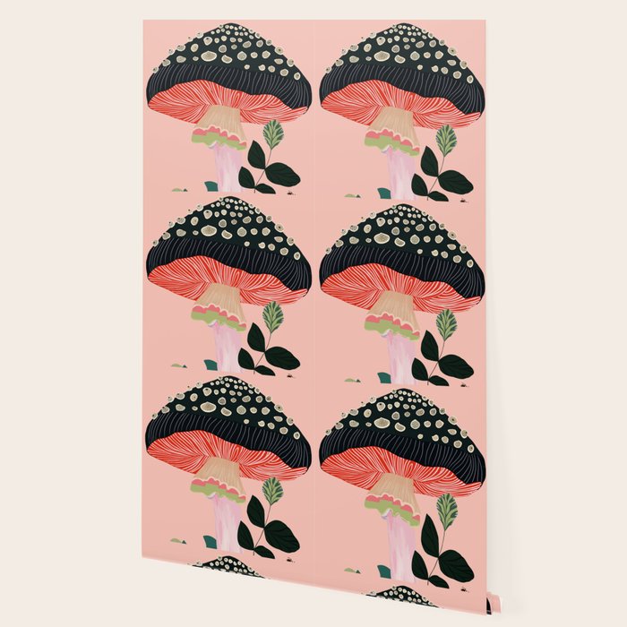 Garden Mushroom Wallpaper Gallery Image 2