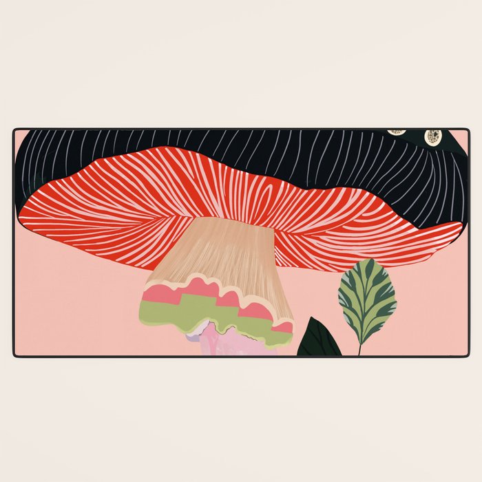 Garden Mushroom Desk Mat Gallery Image 3