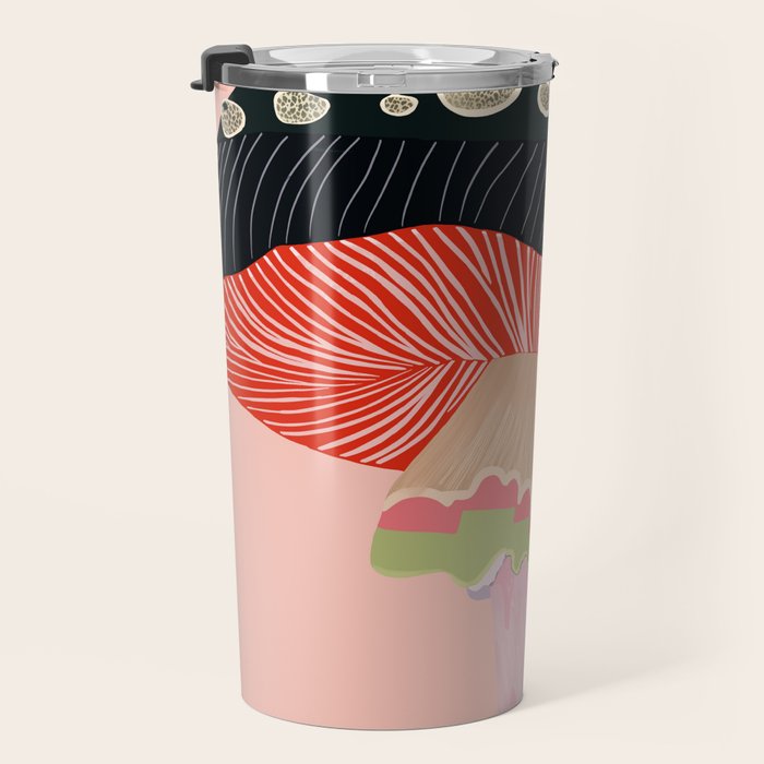 Garden Mushroom Travel Mug Gallery Image 3