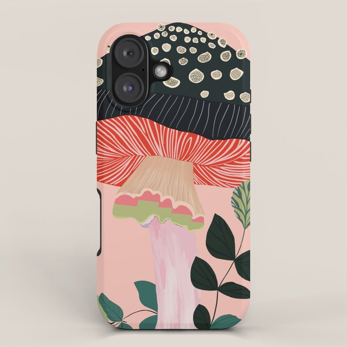 Garden Mushroom iPhone Case Gallery Image 1