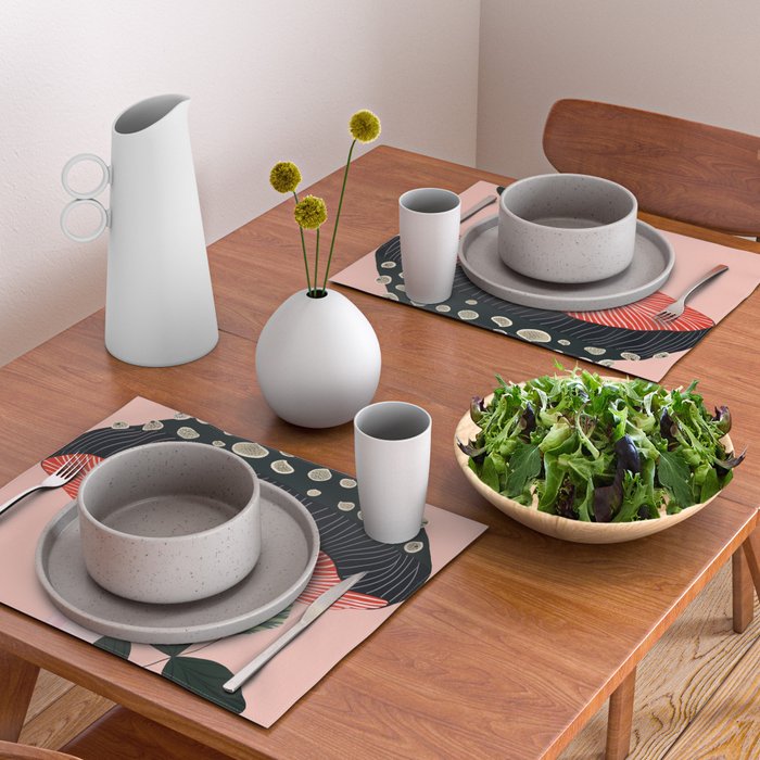 Garden Mushroom Placemat Gallery Image 2