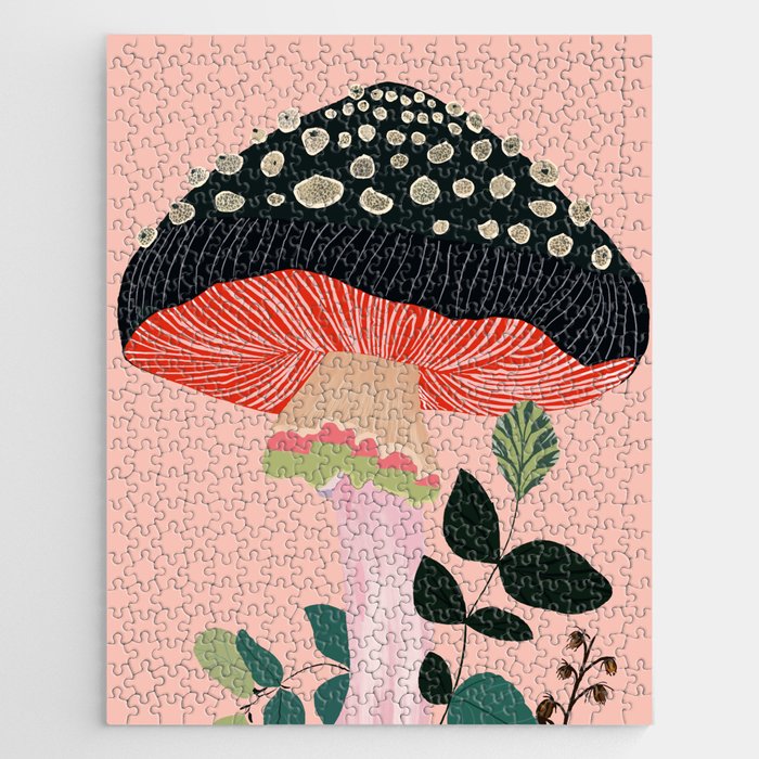 Garden Mushroom Jigsaw Puzzle Gallery Image 1