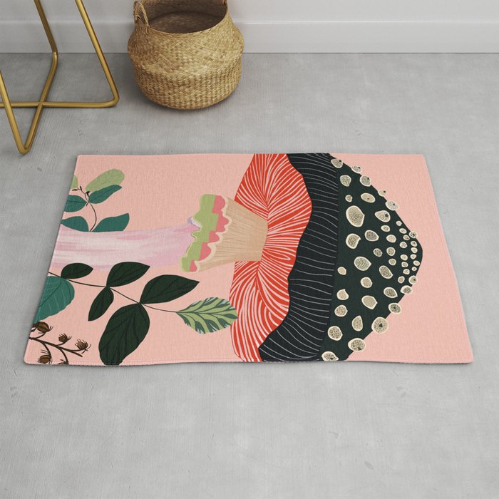 Garden Mushroom Rug Gallery Image 1