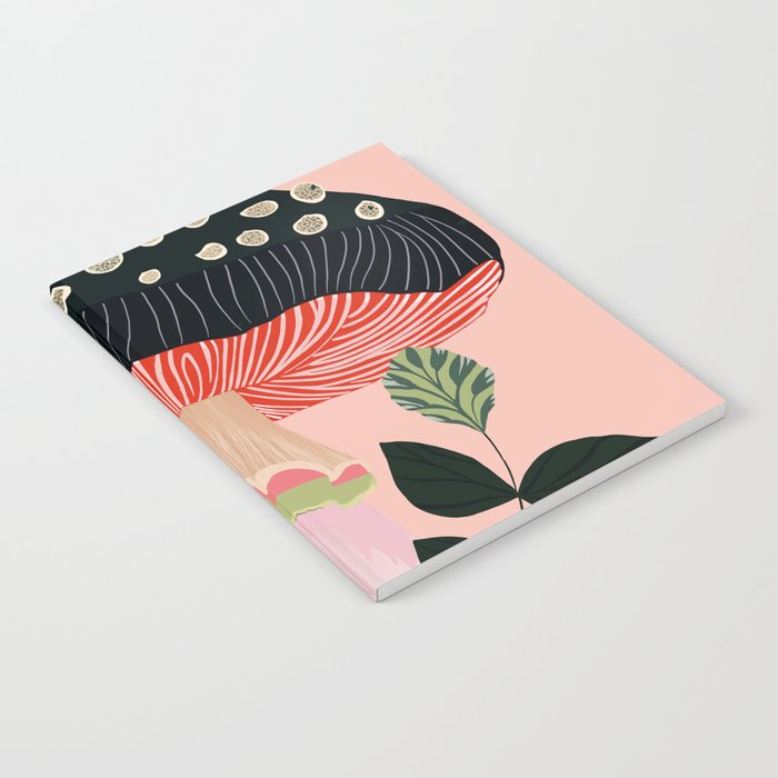 Garden Mushroom Notebook Gallery Image 2