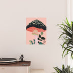 Garden Mushroom Poster Gallery Image 2