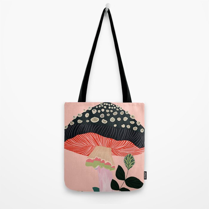 Garden Mushroom Tote Bag Gallery Image 2