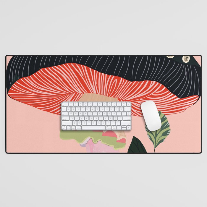Garden Mushroom Desk Mat Gallery Image 1