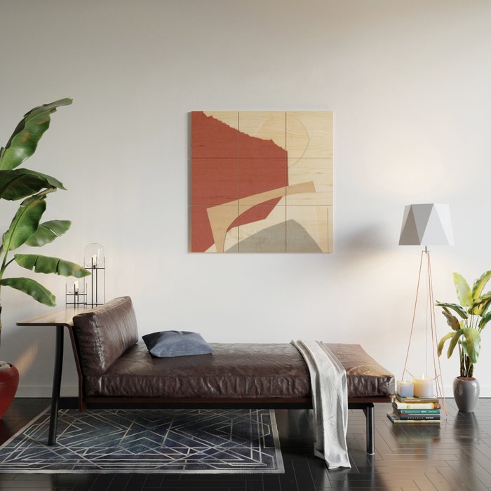 Abstract Harmony #2 Wood Wall Art Gallery Image 2