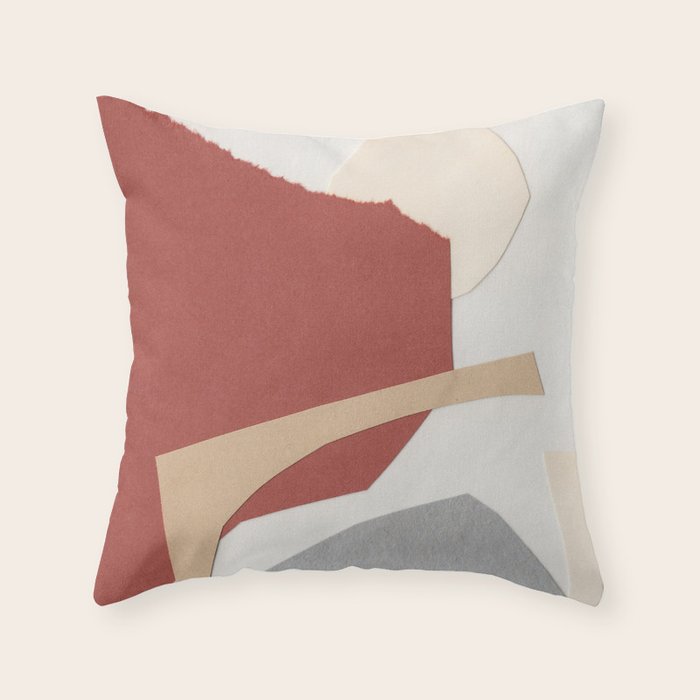 Abstract Harmony #2 Throw Pillow Gallery Image 1