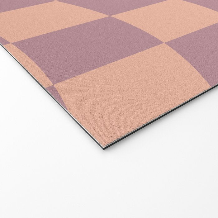 Wavy Dusty Mauve x Whipped Peach Welcome Mat Gallery Image 2